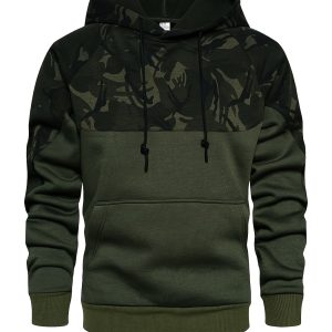 Half-Body Camouflage Hoodie